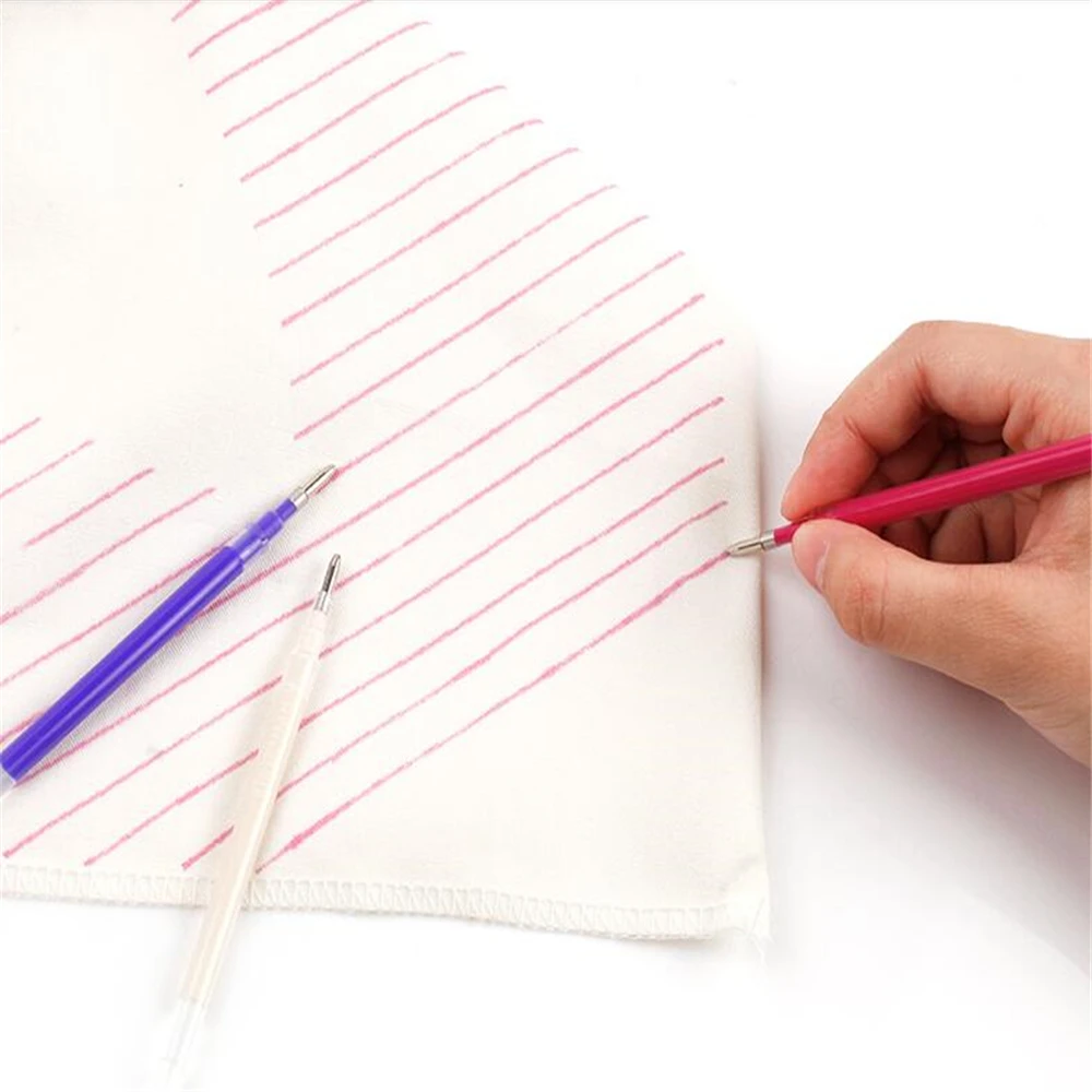 White/black/red/blue Embroidery Heating Erasable pens Fade Refill,DIY Stitch Mark Painting Fade Pen Refill
