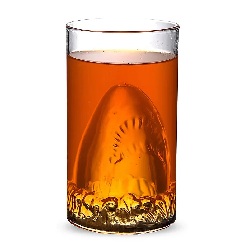 Wholesale Hot new design products wholesale Animal Shark Shape Beer Cup/ Beer Glass /Tea Drinking Mug
