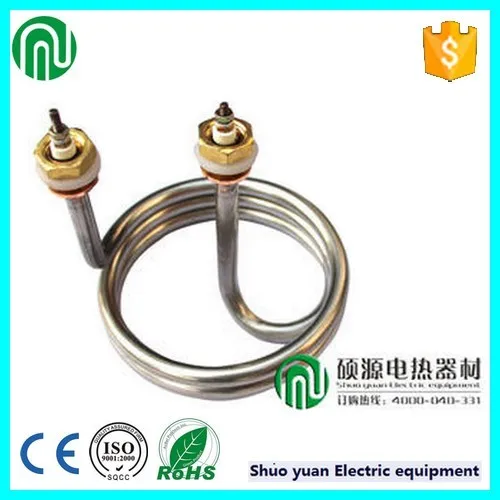 flange electric immersion water copper heating element