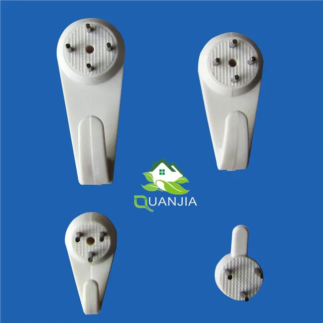 Лидер продаж, пластиковые настенные крючки для гвоздей