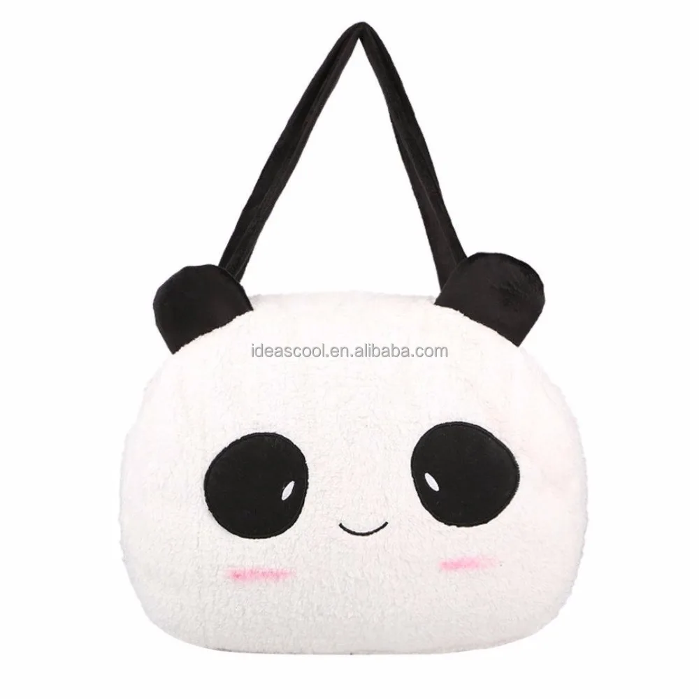 Милые плюшевые животные Детская вместительная сумка сумочка для детей школьная сумка панда сумка