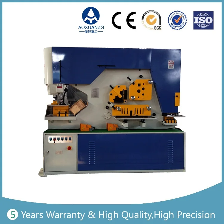 Лучший китайский производитель цена Q35Y-16 электро-гидравлический гибочный пресс машина, гидравлическая комбинированная машина для перфорации и ножницы для резки листового металла