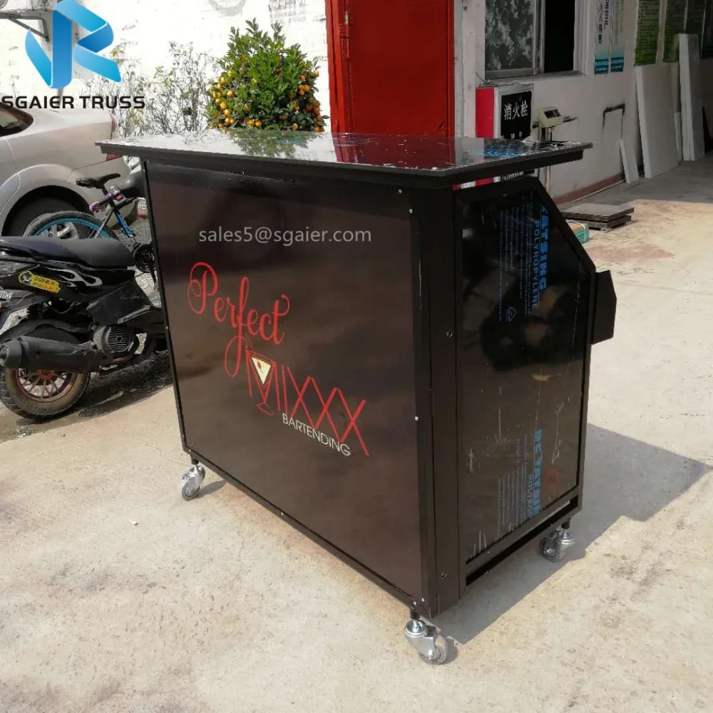 Популярная светодиодная переносная Складная панель с колесами