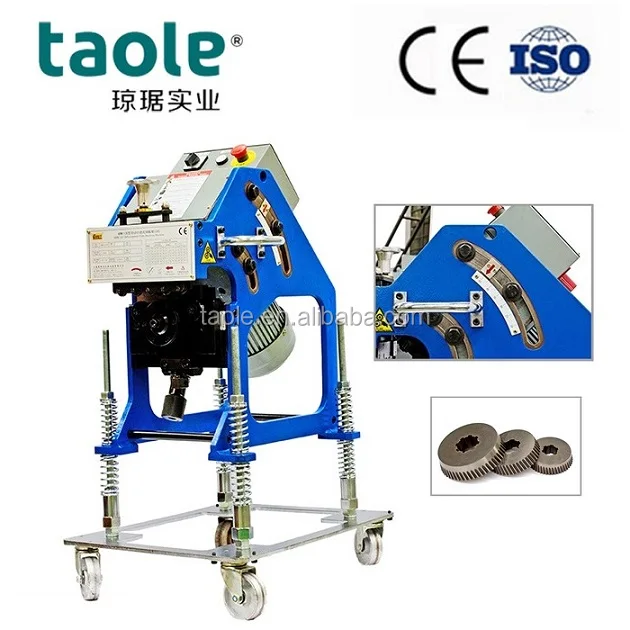 Metal Plate Beveling Machine Steel Chamfering Machine GBM-12D