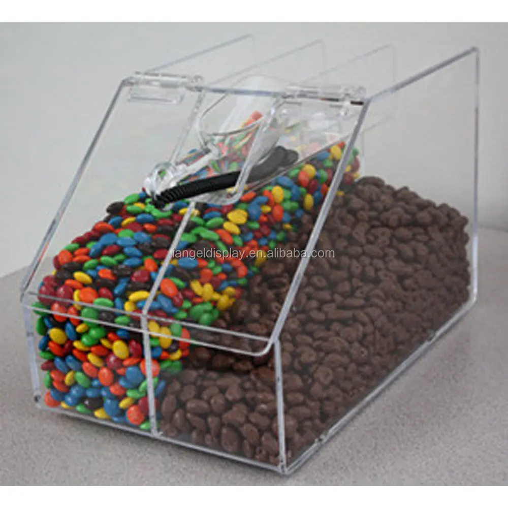 Iangel Acrylic Candy Bin Factory in Guangdong
