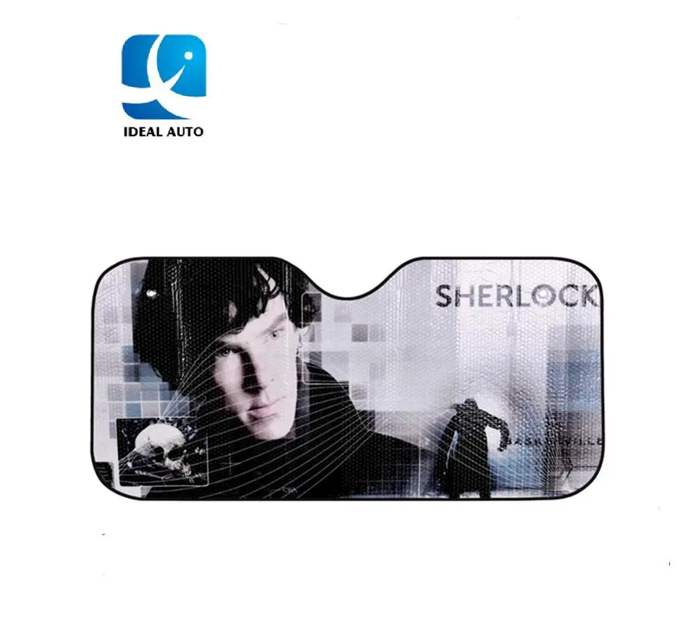 Горячая Распродажа ПЭ воздушно-пузырьковая печать передний автоматический солнцезащитный козырек