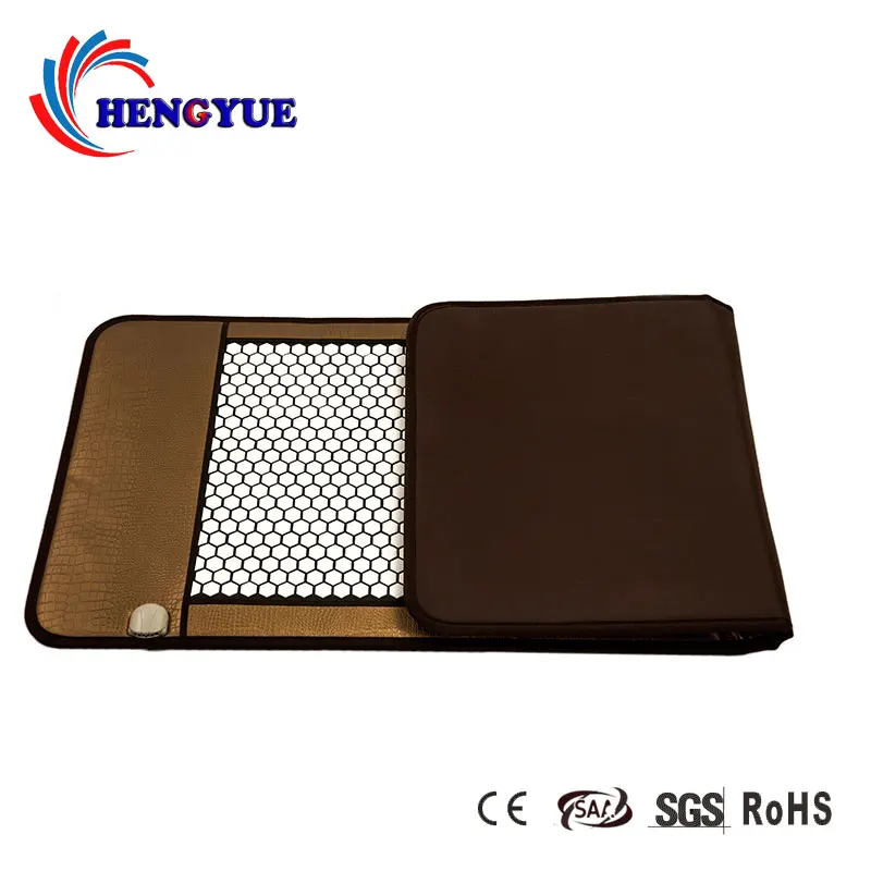 2018 New Design Massage Bed Ceramic Heating Anion Tourmaline Germanium Photon Mattress