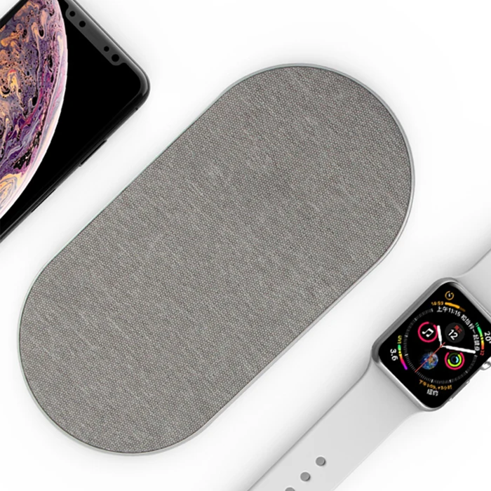 Высокое качество Универсальный 10 Вт/7,5 Вт/5 Вт/2,5 Вт беспроводной зарядное устройство площадку для мобильного телефона и часы