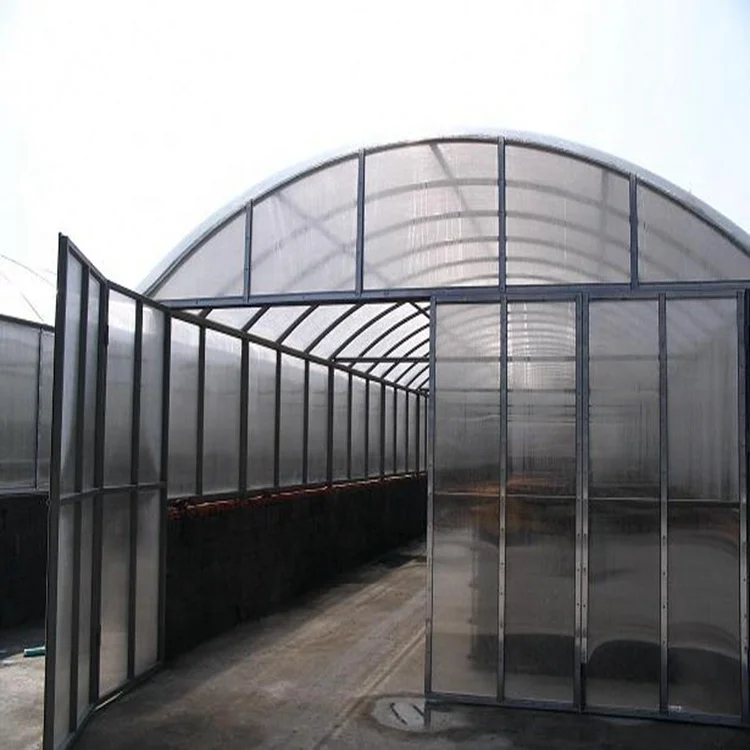 Low cost bayer polycarbonate greenhouses plastic sheet for agriculture used for sale