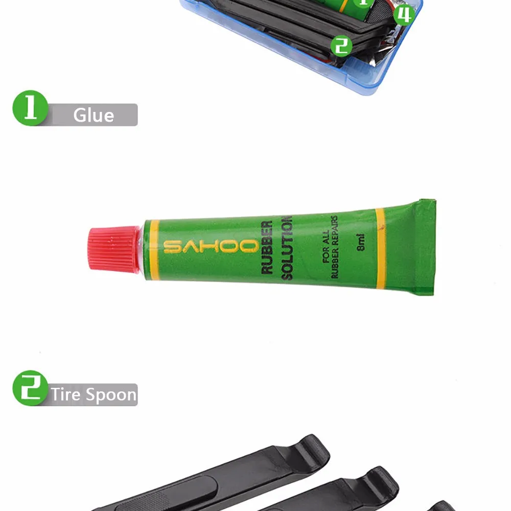 
Portable Bicycle Accessories Good Quality Bicycle Tire Repair Tool Set Kit 