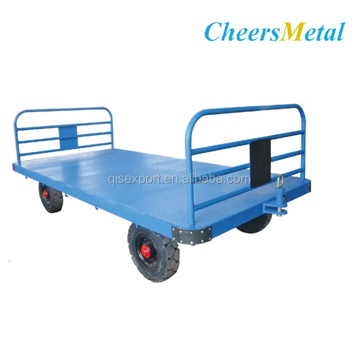 Semi-trailer luggage baggage cargo trailer cart dolly for airport