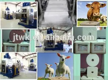 2016 Hot Selling Animal Licking Salt Block Press Machine