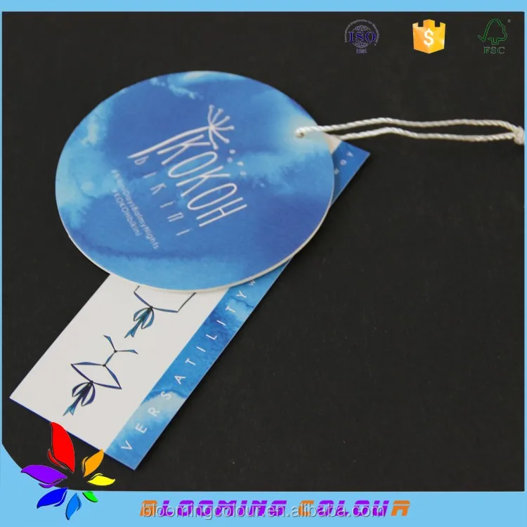 custom good sale fashion best price paper hang tags for shirt