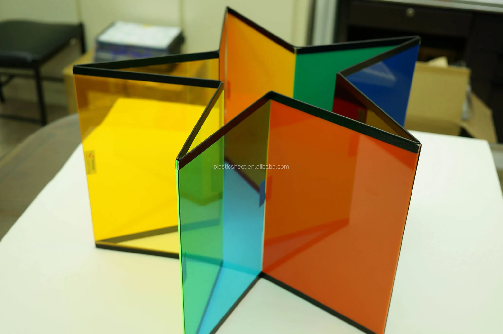 Decorative PS Polystyrene Acrylic Solid Sheet/Panel/Board/Plate manufacturer