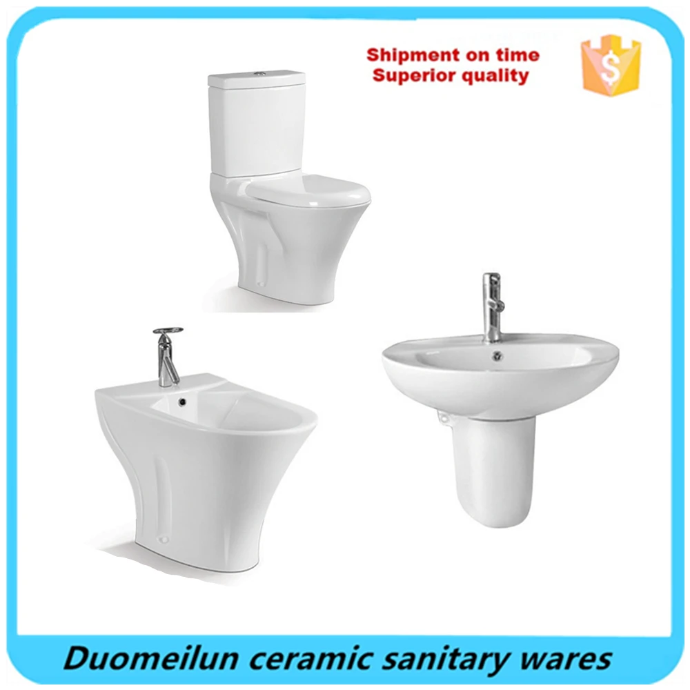 Керамическая китайская санитарная техника для ванной комнаты, викторианская раковина для туалета