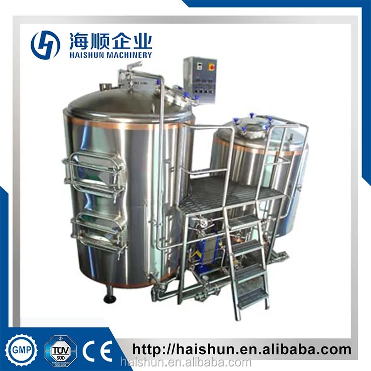 15-70Kw Штуку ПИВА Нержавеющей стали промышленные пивоваренного оборудования, используется микро-оборудование для пивоварения.