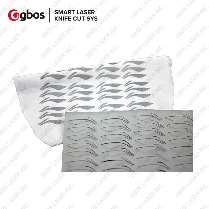 GBOS 3D laser cutting engraving machine with high precision 60A lazer engraving machine reflective tape webbing woven label