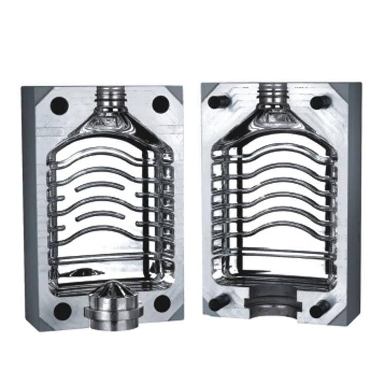 Quality assurance plastic used bottle shape design pet bottle mould