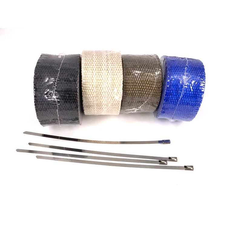 Мотоцикл тепла выхлопных газов обертывание выхлопной gn125 выхлопная система мотоцикла