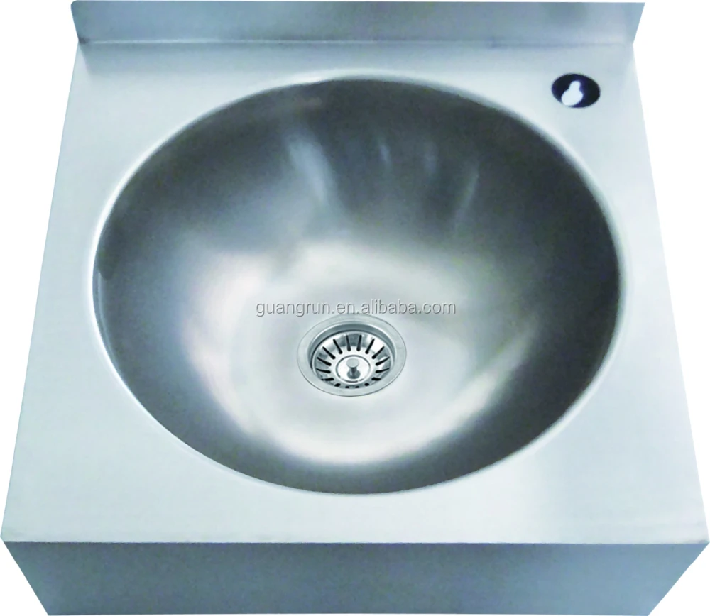 Stainless Steel Topmount Round Apron Kitchen Sink With Splashback GR-526F