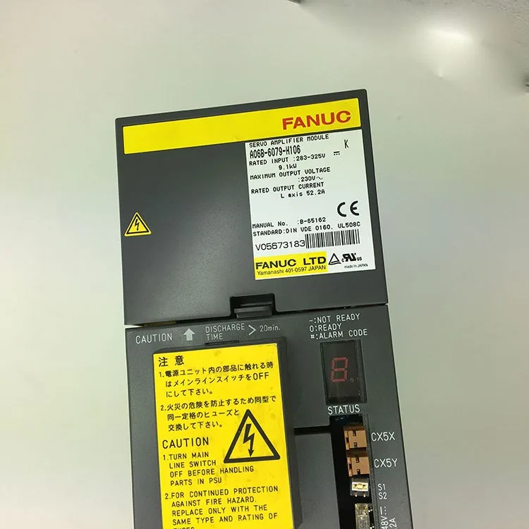 FANUC Servo Amplifier Drive A06B-6079-H106 A06B-6079-H105 A06B-6079- H104