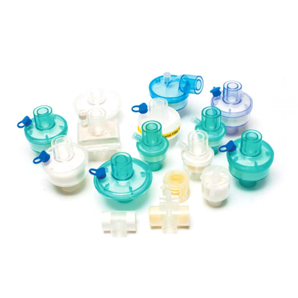 disposable breathing system filters bacteria filter HME HEPA HMEF
