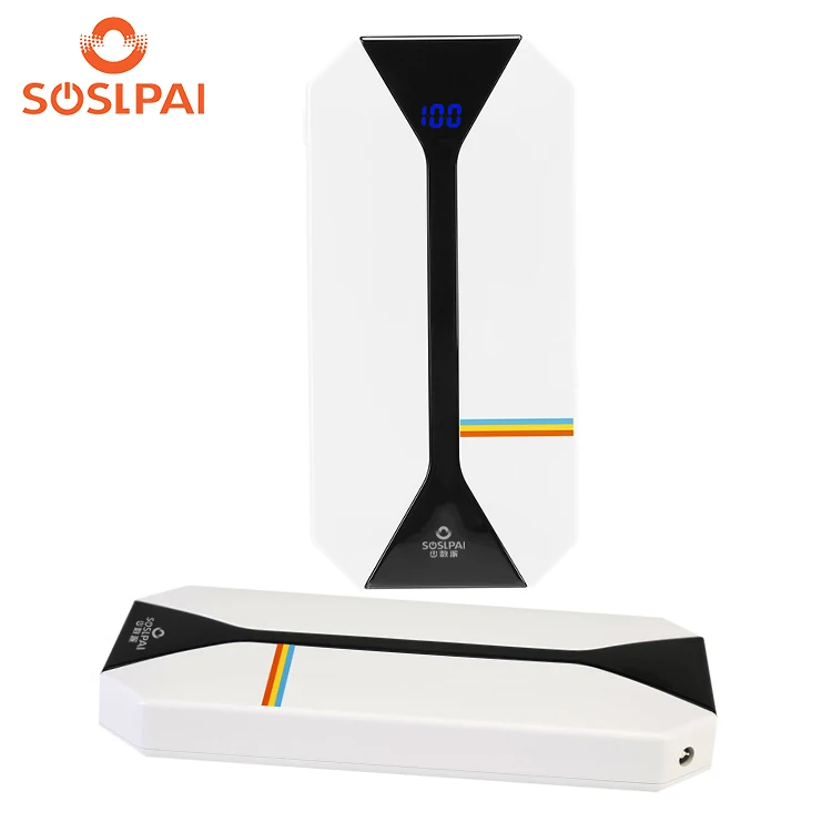 DIY дизайн CE, ROHS FCC Электрический источник питания банк тонкий портативный 10000 мАч Power Bank со светодиодным дисплеем