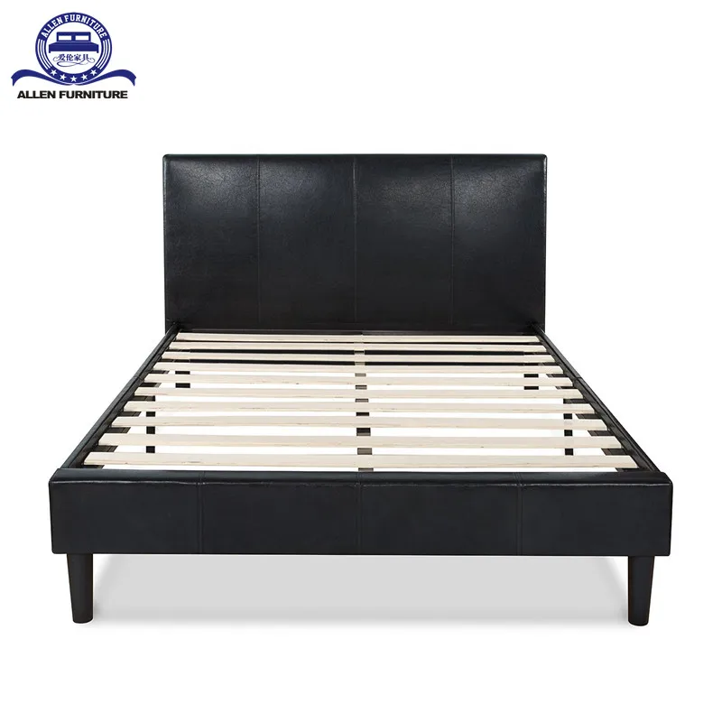 Hot Sale New Design High Quality Leather Upholstered Bed Furniture