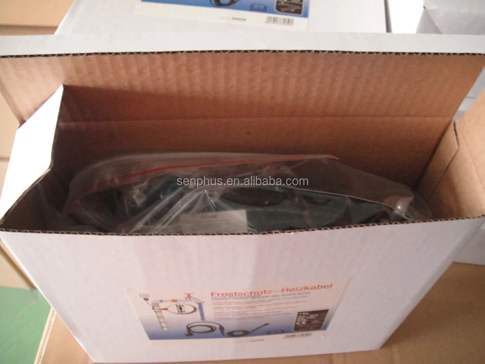 self regulating heating cable with thermostat