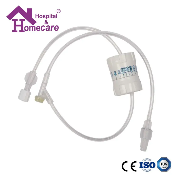 Medical sterile disposable iv infusion set with flow regulator