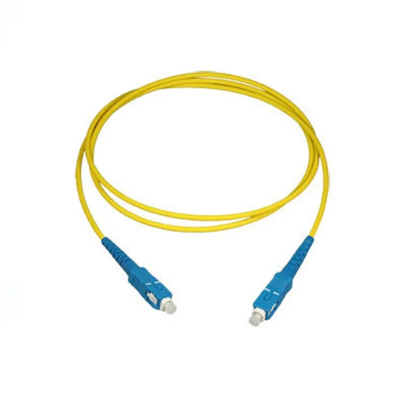 Optical fiber optic module fiber patch cord with SC connector