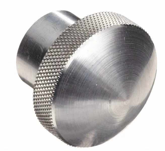 CNC machined precise M4 M6 M8 stainless steel flange thumb knob nut
