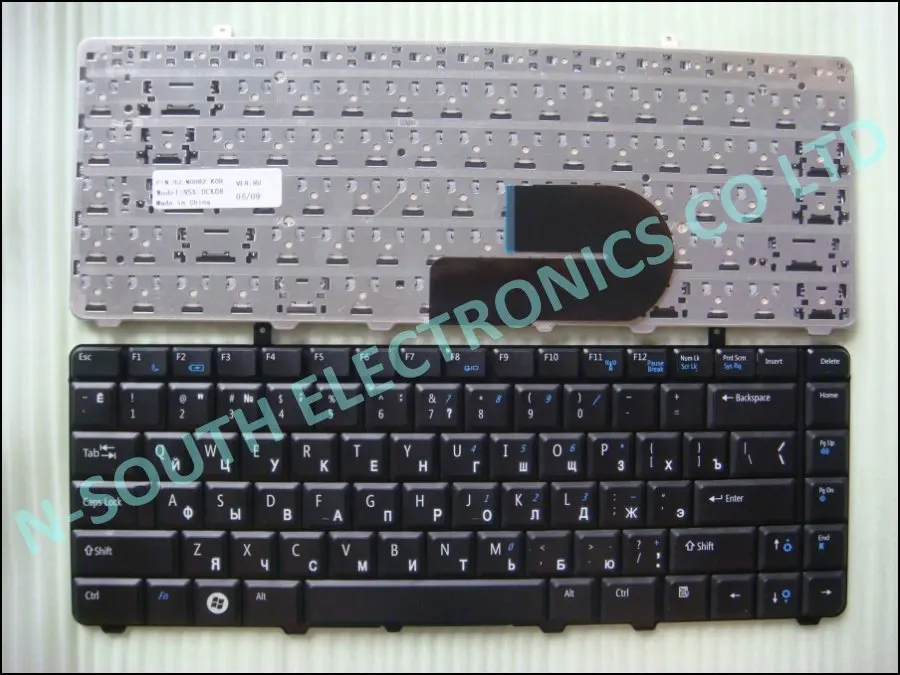 Wholesale price Laptop black keyboard for dell vostro a840 a860 Russian