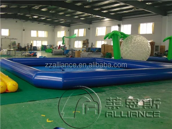 Супер-длительный срок службы Прочные надувные воды плавательного Бассеина для водный шар