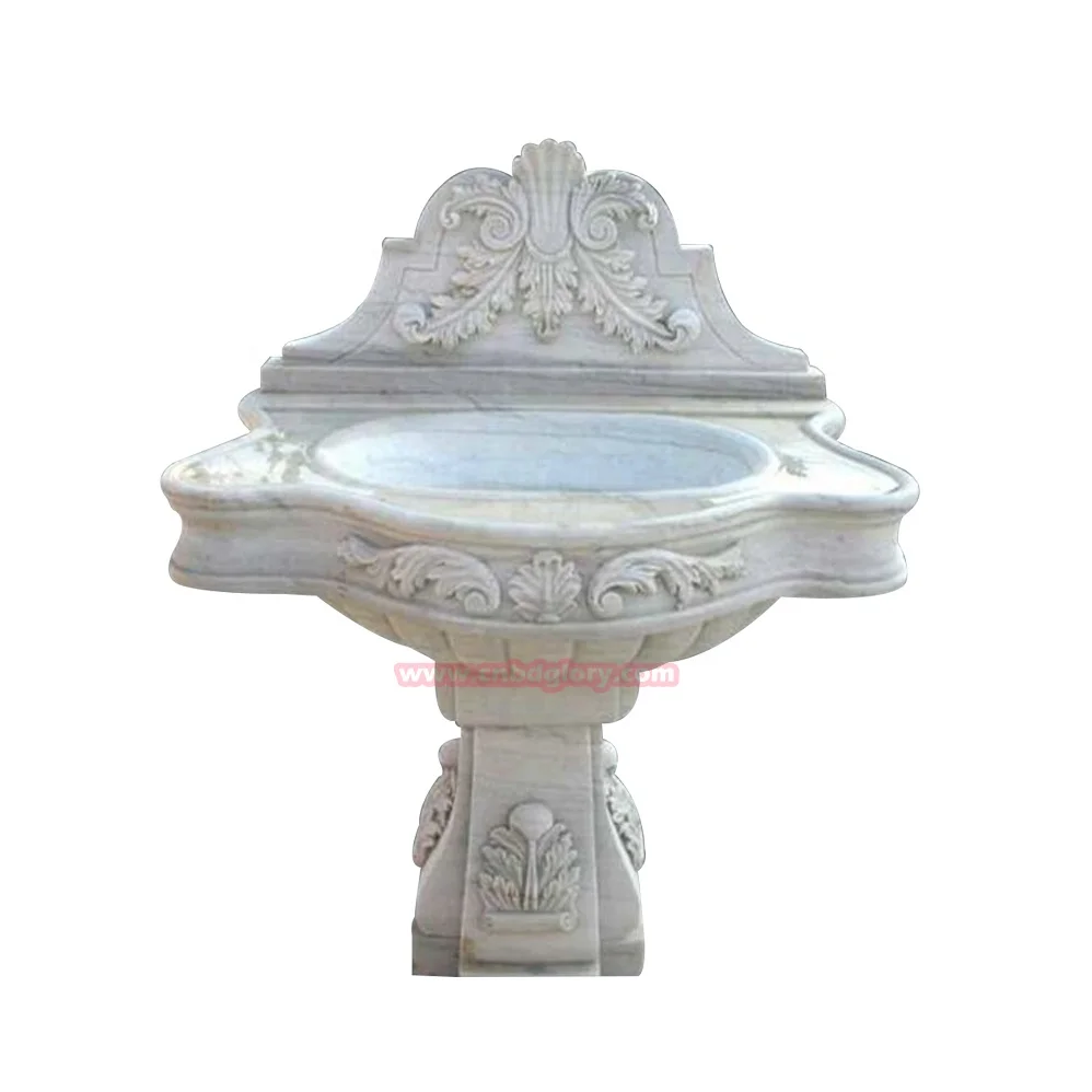 Indoor Hotel villa bathroom stone sculpture Granite Art Washbasin