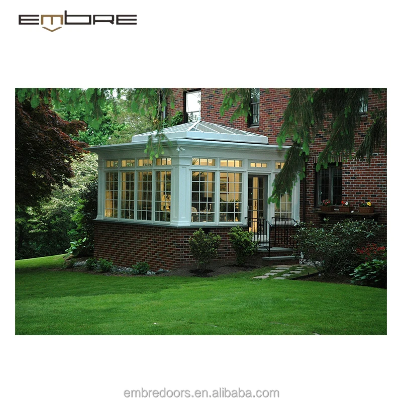 Sunroom prices china solarium glass house prefabricated