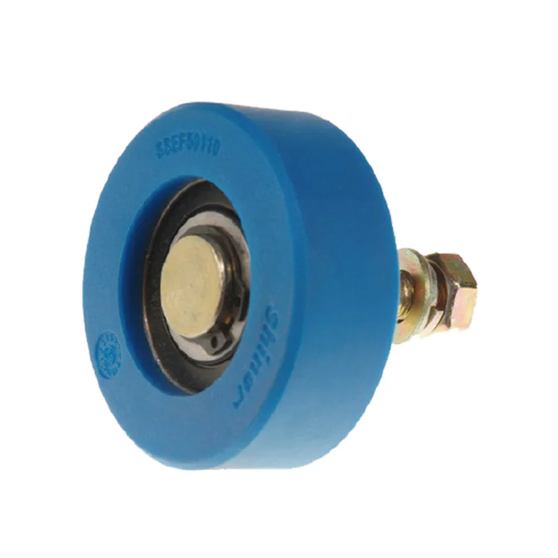 
Factory directly supply good quality blue escalator step roller 70*25*6204 