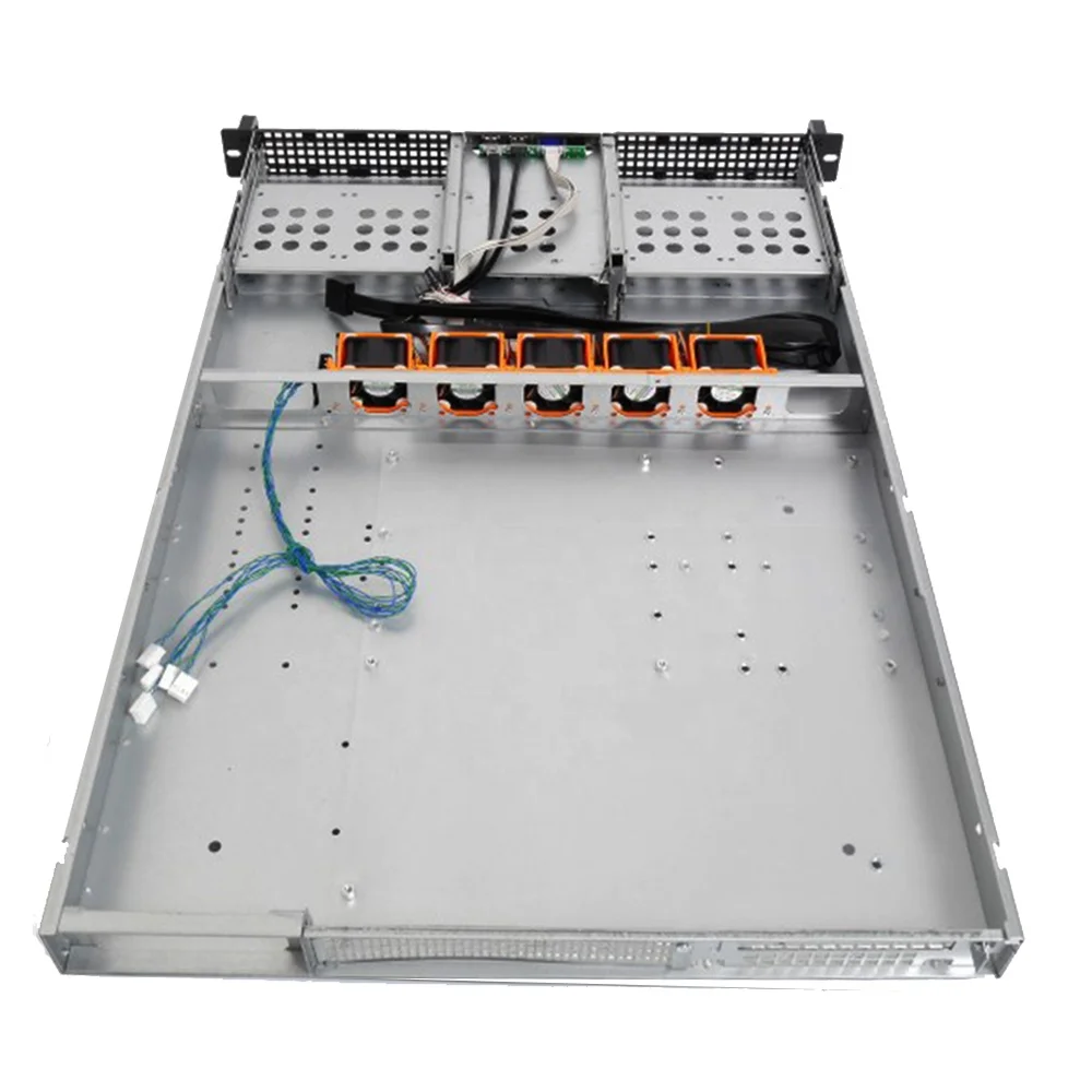 Custom PC Computer Industrial Rack Mount Server barebone Chassis Case 1U