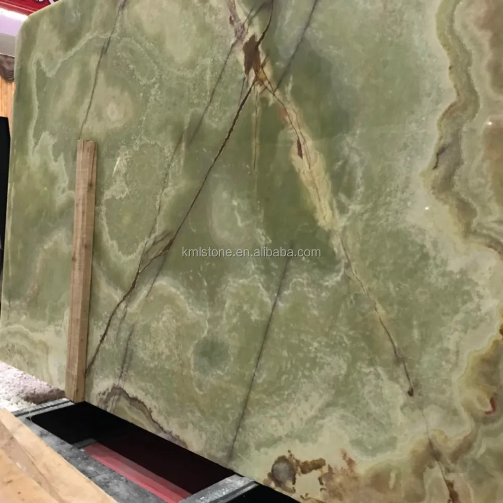 
Cheap sell Decoration wall 2cm thickness green onyx 