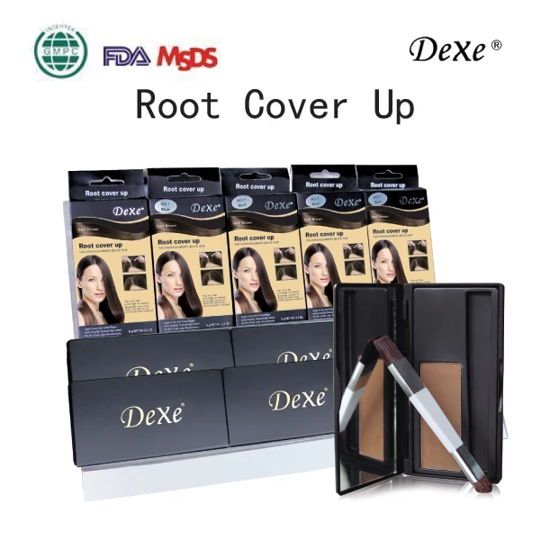 Dexe Temporary Hair Dye Cover Gray Roots Private Label Grey Hair Concealer