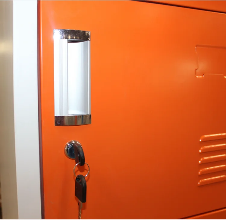 Dubai hot sale vertical 4 door school locker lightweight portable armoire wardrobe closet