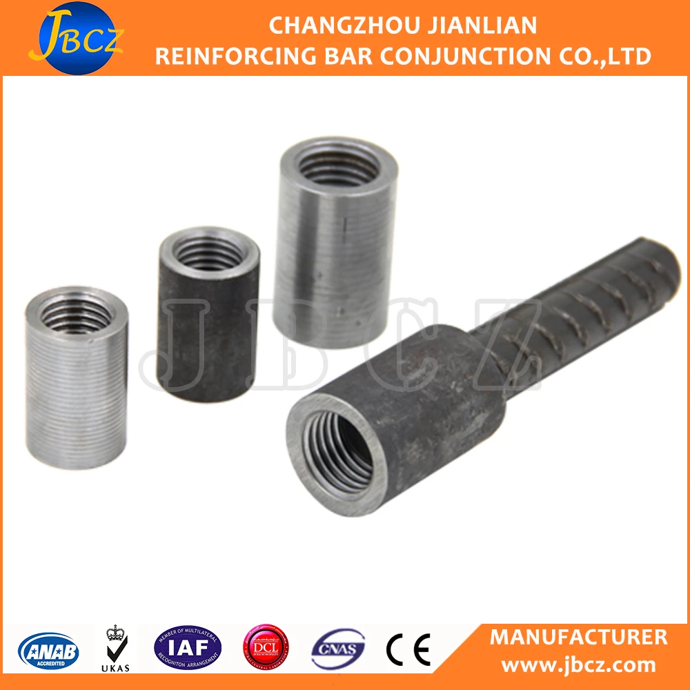bartec type 2 thread splice rebar coupler for construction