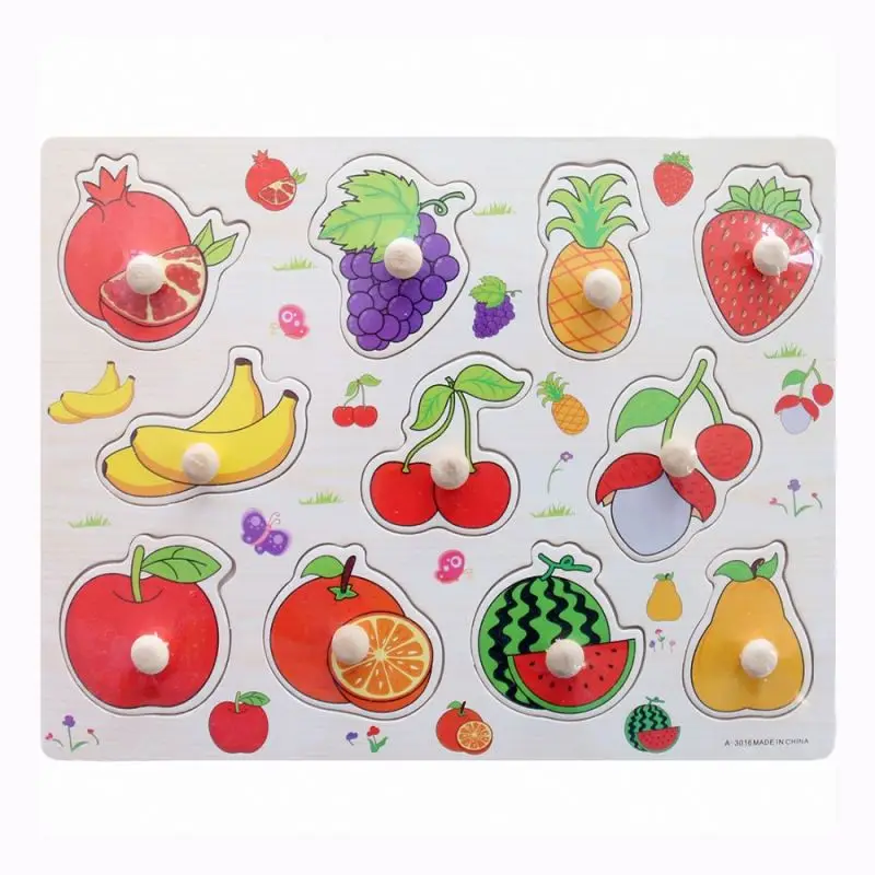 30 см Детские Игрушки для раннего развития детей руки захватывают деревянная игрушка головоломка АЛФАВИТ и цифры обучения образования деревянные головоломки