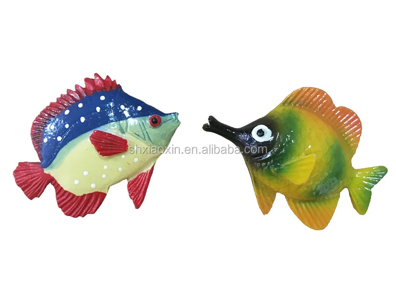 Fish Shape 3D Polyresin Fridge Magnet