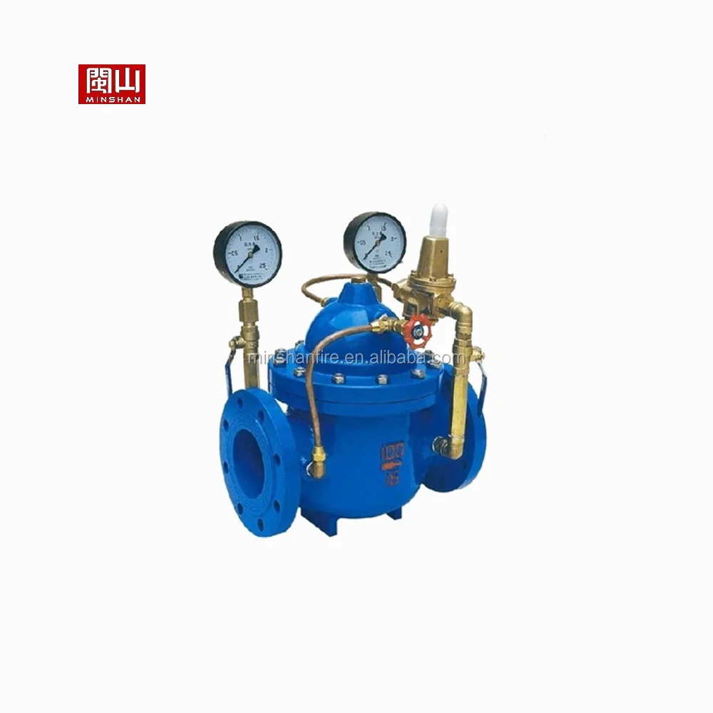 water pressure regulating differential pressure control valve