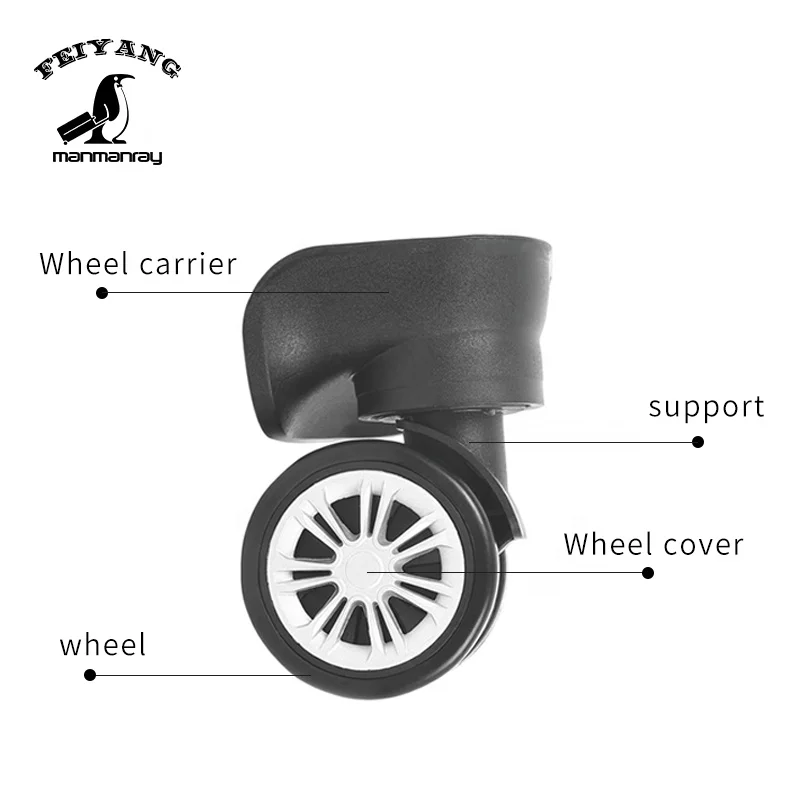 Suitcase Corner Wheel Good quality hard luggage spinner brake wheels
