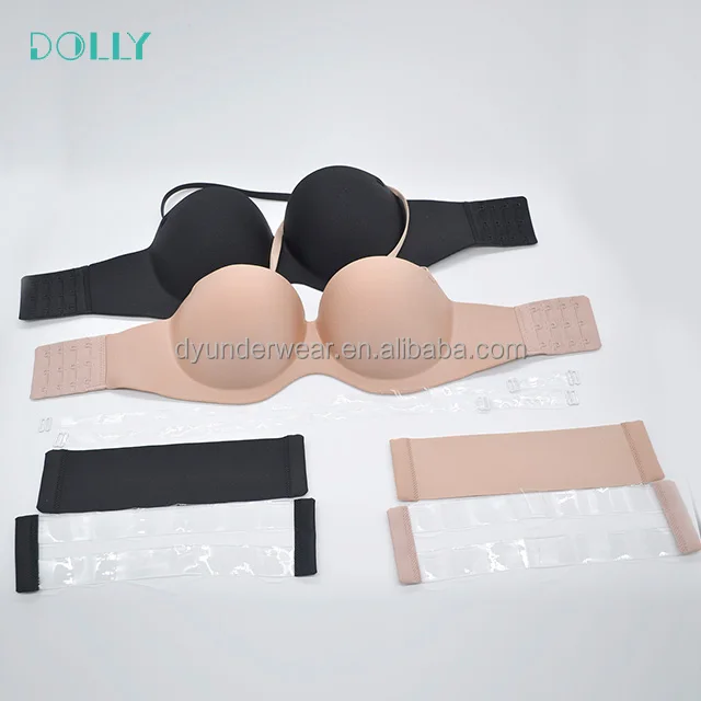 New Design Sexy Strapless Bra Seamless Push Up Bra Young Girls Lingerie