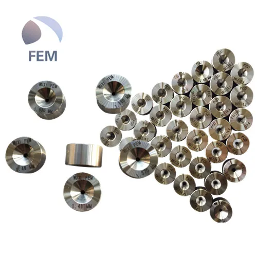 Forging mould shaping mode PCD wire drawing die for stainless wire