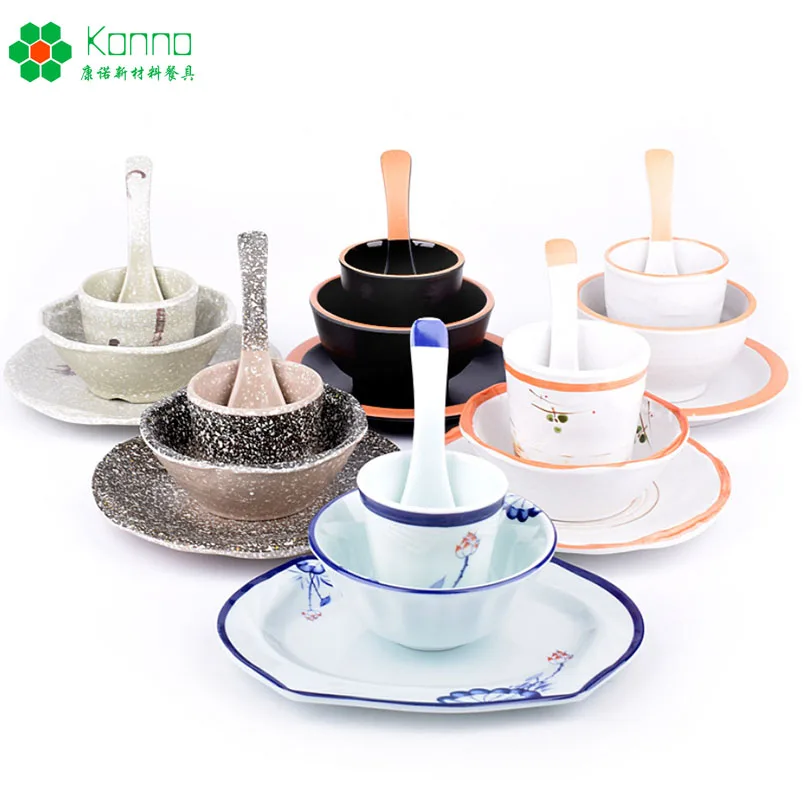 
China Manufacturer Melamine Dinner Plate Colored melamine plates 