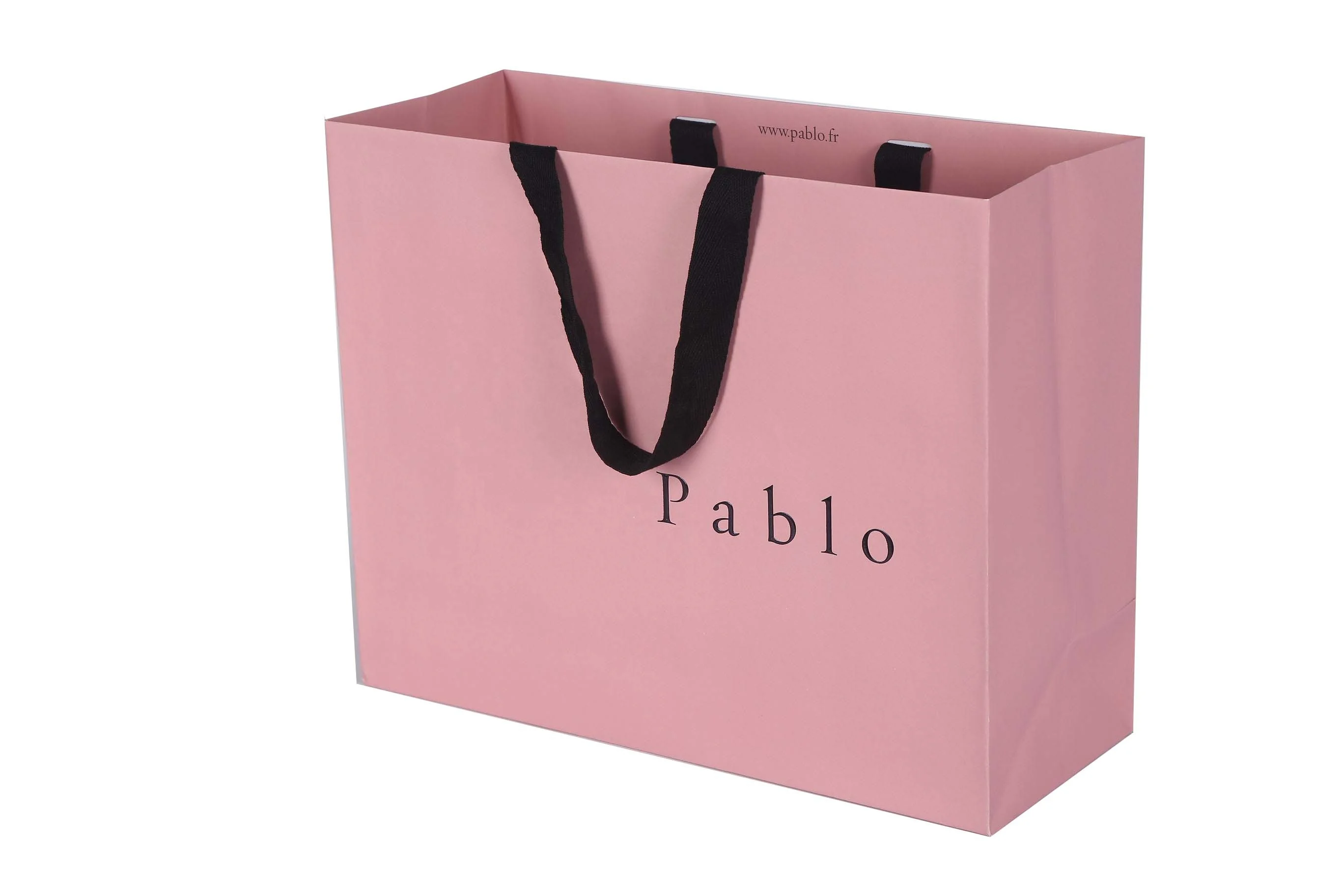 Custom Print Shopping Paper Bags With Your Own Logo